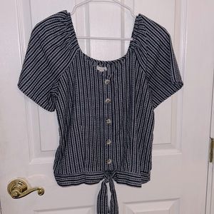 Woman’s V-Neck Blouse